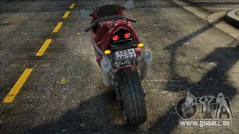 Suzuki Hayabusa Royal für GTA San Andreas