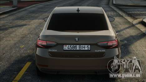 Skoda Superb Grey für GTA San Andreas