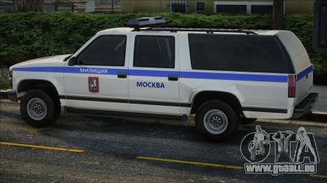 Chevrolet Suburban GMT400 1998 Milice pour GTA San Andreas