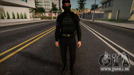 Policier en uniforme pour GTA San Andreas