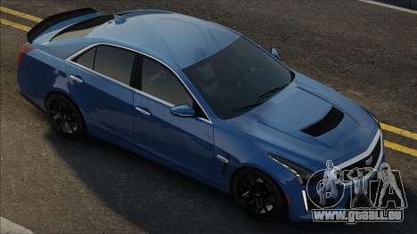 Cadillac CTS-V Blue Version pour GTA San Andreas