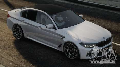 BMW M5 F90 2018 White pour GTA San Andreas