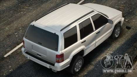 Jeep Grand Cherokee ZJ White für GTA San Andreas