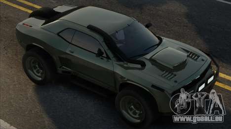 2010 Dodge Challenger SRT Military pour GTA San Andreas