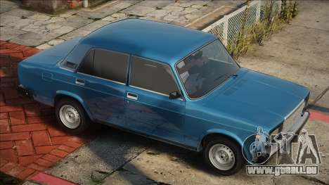 VAZ 2107 Blau Schaft für GTA San Andreas