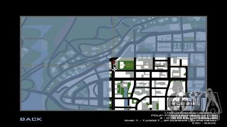 Route et tunnel au néon à Los Santos pour GTA San Andreas