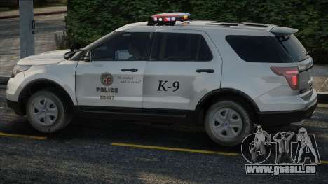 LAPD 2013 Ford Explorer K-9 pour GTA San Andreas