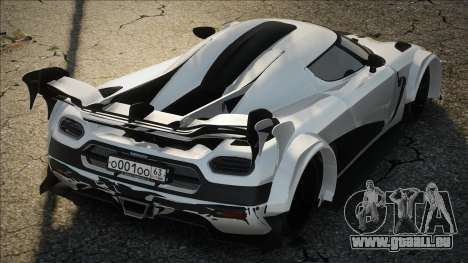 Koenigsegg Agera Royal pour GTA San Andreas