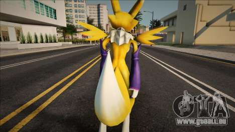 Renamon from Digimon pour GTA San Andreas