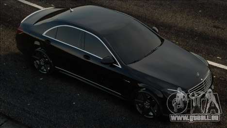 Mercedes-Benz s63 w222 Black pour GTA San Andreas