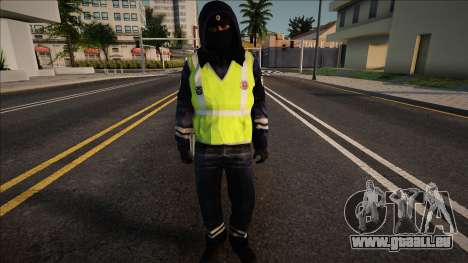 Peau IDPS d’hiver avec de nouveaux chevrons pour GTA San Andreas