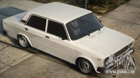 VAZ 2105 Blanc et crosse pour GTA San Andreas