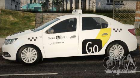 Renault Logan 2015 (Yandex Taxi) pour GTA San Andreas