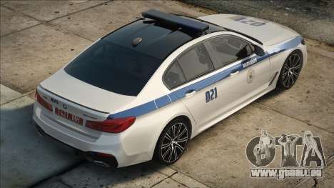 BMW G30 MILITSIYA pour GTA San Andreas