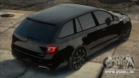 Skoda Octavia RS Black pour GTA San Andreas