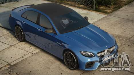 Mercedes-Benz E 63 AMG (W213) Blue für GTA San Andreas