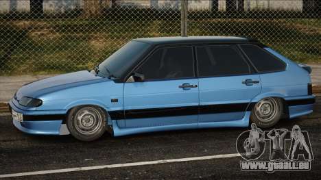 VAZ 2114 Bleu en stock pour GTA San Andreas