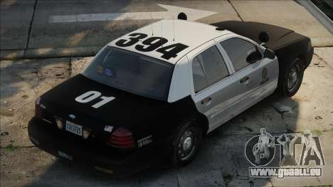 LAPD 2011 Ford Crown Victoria Slicktop pour GTA San Andreas