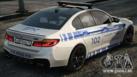 BMW M5 F90 - Police de la circulation pour GTA San Andreas