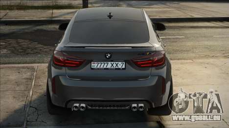 BMW X6M Silver für GTA San Andreas