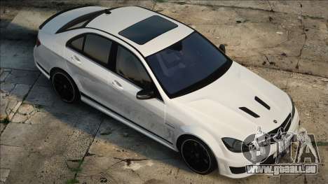 Mercedes-Benz C63 AMG WhITee pour GTA San Andreas