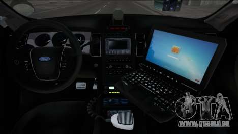 LAPD 2013 Ford Taurus Slicktop pour GTA San Andreas