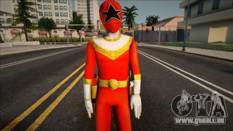 Red Zeo Ranger (Power Rangers Zeo) pour GTA San Andreas