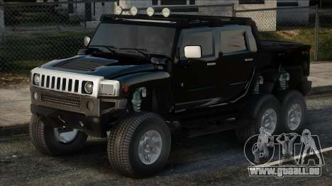 Hummer H6 Sut Pickup Blek für GTA San Andreas