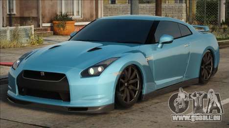 Nissan GT-R R-35 BLUE für GTA San Andreas