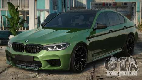 BMW M5F90 Competition Green pour GTA San Andreas