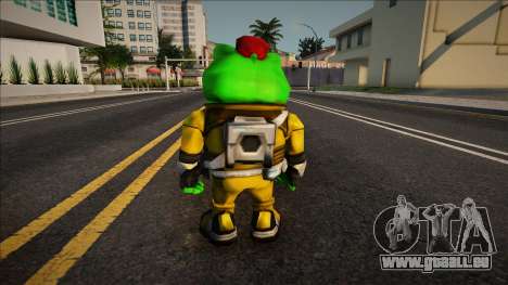 Star Fox Skin - Slippy pour GTA San Andreas