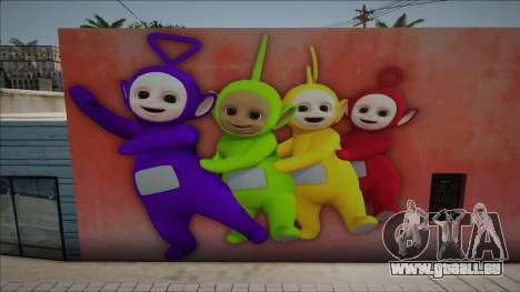 Fresque Teletubbies pour GTA San Andreas