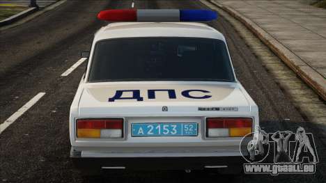 VAZ 2107 Belaya DPS für GTA San Andreas