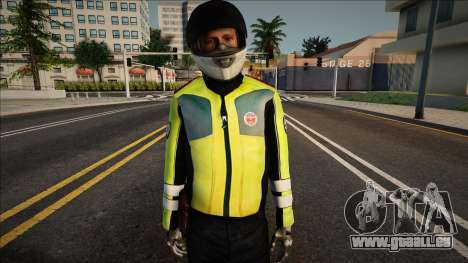 Inspecteur du bataillon motorisé de la police de pour GTA San Andreas