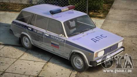 VAZ 2104 en livrée de la police de la circulatio pour GTA San Andreas