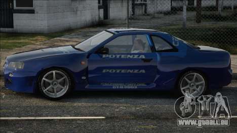 Nissan Skyline R34 Calsonic für GTA San Andreas