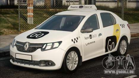 Renault Logan 2015 (Yandex Taxi) pour GTA San Andreas