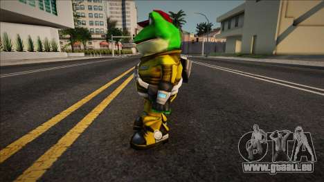 Star Fox Skin - Slippy für GTA San Andreas