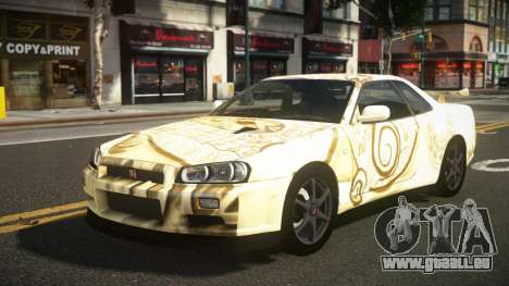 Nissan Skyline R34 Heroshi S12 für GTA 4