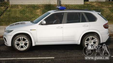 BMW X5 E70 Black Police für GTA San Andreas