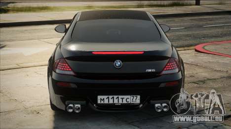 BMW M6 e63 Black pour GTA San Andreas