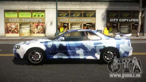 Nissan Skyline R34 Heroshi S10 für GTA 4