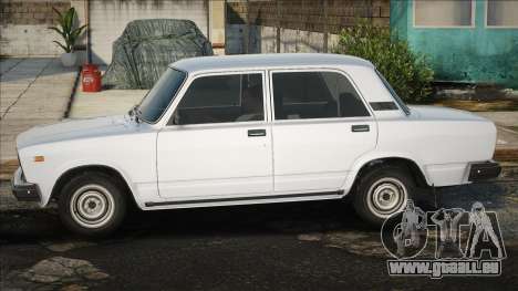 VAZ 2105 Blanc en stock pour GTA San Andreas