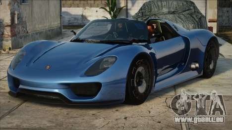 Porsche 918 Spyder Concept Study Nero Interior für GTA San Andreas