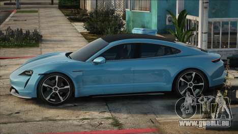 2021 Porsche Taycan Turbo S R-Plate für GTA San Andreas