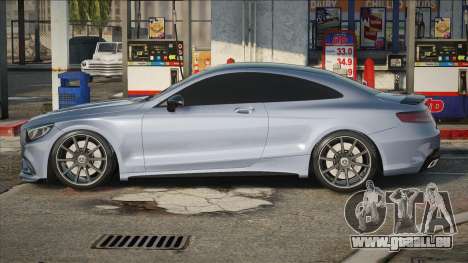 Mercedes-Benz s63 Coupe Silver für GTA San Andreas