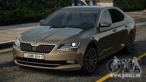 Skoda Superb Grey für GTA San Andreas