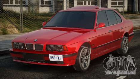 BMW 525 Red pour GTA San Andreas