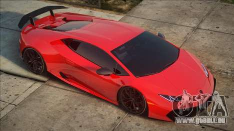 Lamborghini Huracan Red pour GTA San Andreas