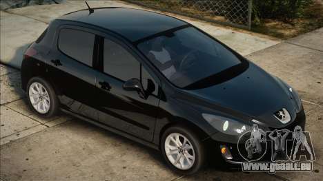 Peugeot 308 Black pour GTA San Andreas